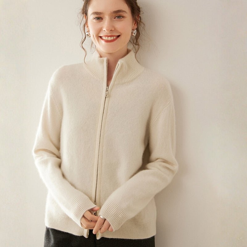 Riverbend – Cashmere Wool Cardigan - Hilltop Nord