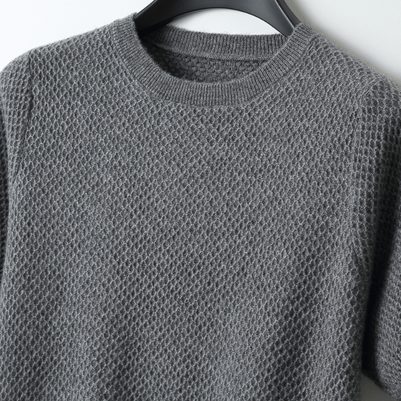 Crestwood - Wool Textured Knit Tee - Hilltop Nord