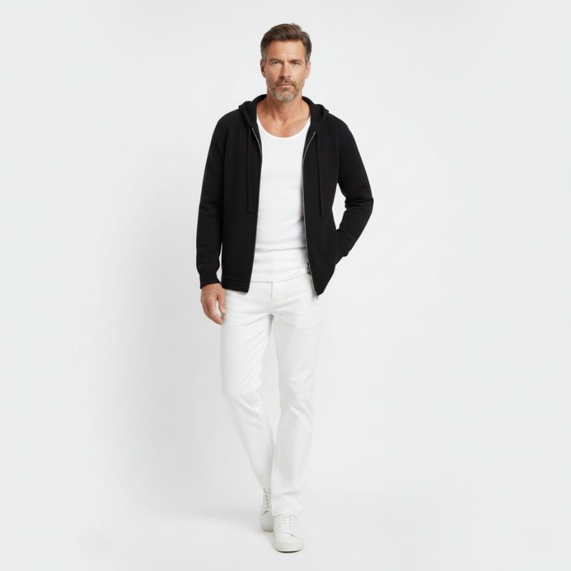 Alder - Merino Zip Hoodie - Hilltop Nord