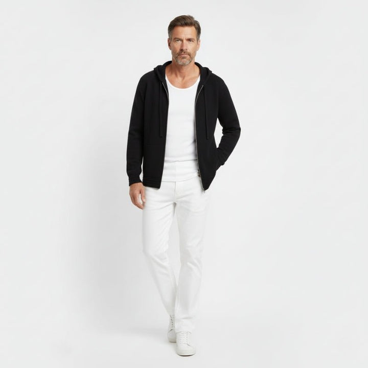 Alder - Merino Zip Hoodie - Hilltop Nord