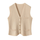 Quillhaven – Cashmere Wool Vest - Hilltop Nord
