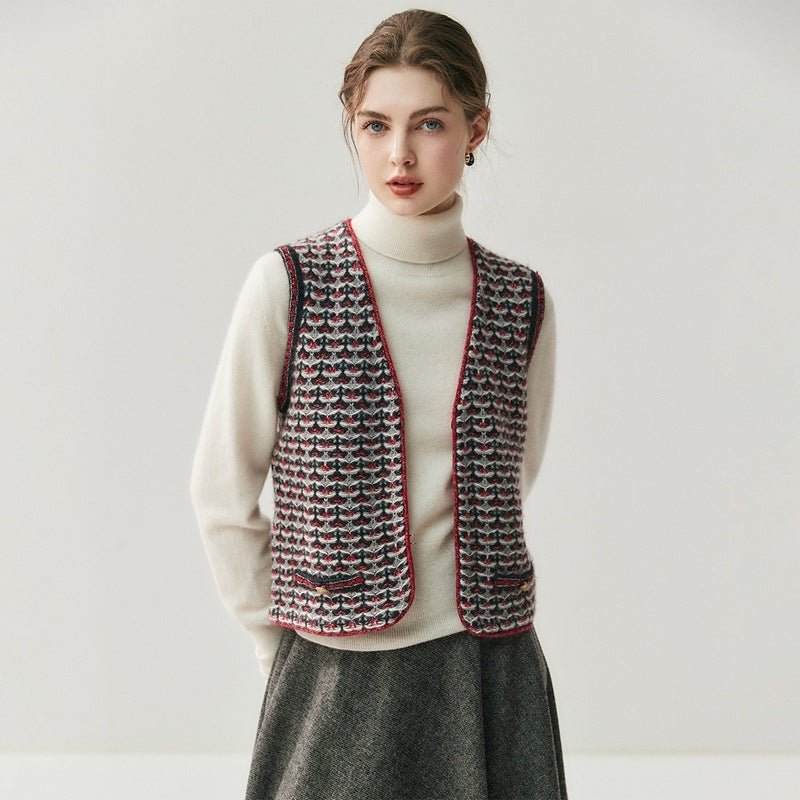 Rootstitch – Cashmere Wool Vest - Hilltop Nord