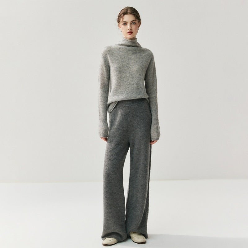 Slopehaven – Cashmere Wool Pants - Hilltop Nord