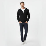 Atlas – Cashmere Wool Zip Hoodie - Hilltop Nord