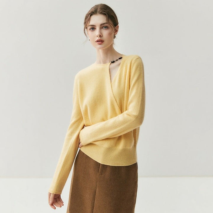 Sylvana – Cashmere Wool Sweater - Hilltop Nord