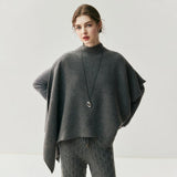 Havenveil – Cashmere Wool Poncho - Hilltop Nord