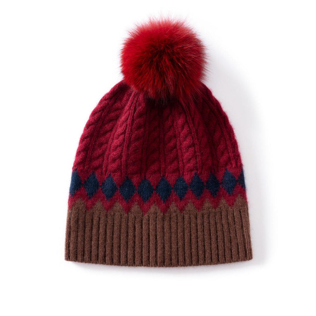 Borealis – Cashmere Beanie - Hilltop Nord