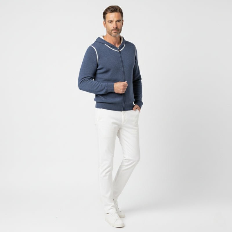 Ravine – Cashmere Wool Hoodie - Hilltop Nord