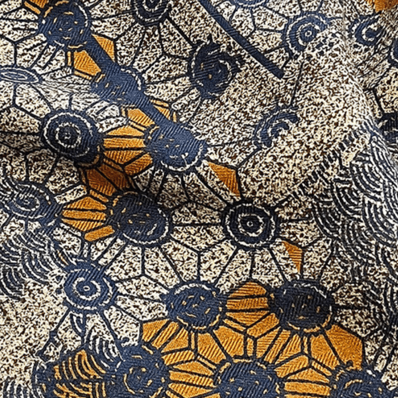 Orion - Printed Wool Scarf - Hilltop Nord