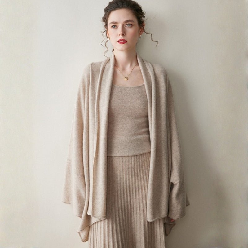 Hearthfall – Cashmere Wool Cardigan - Hilltop Nord