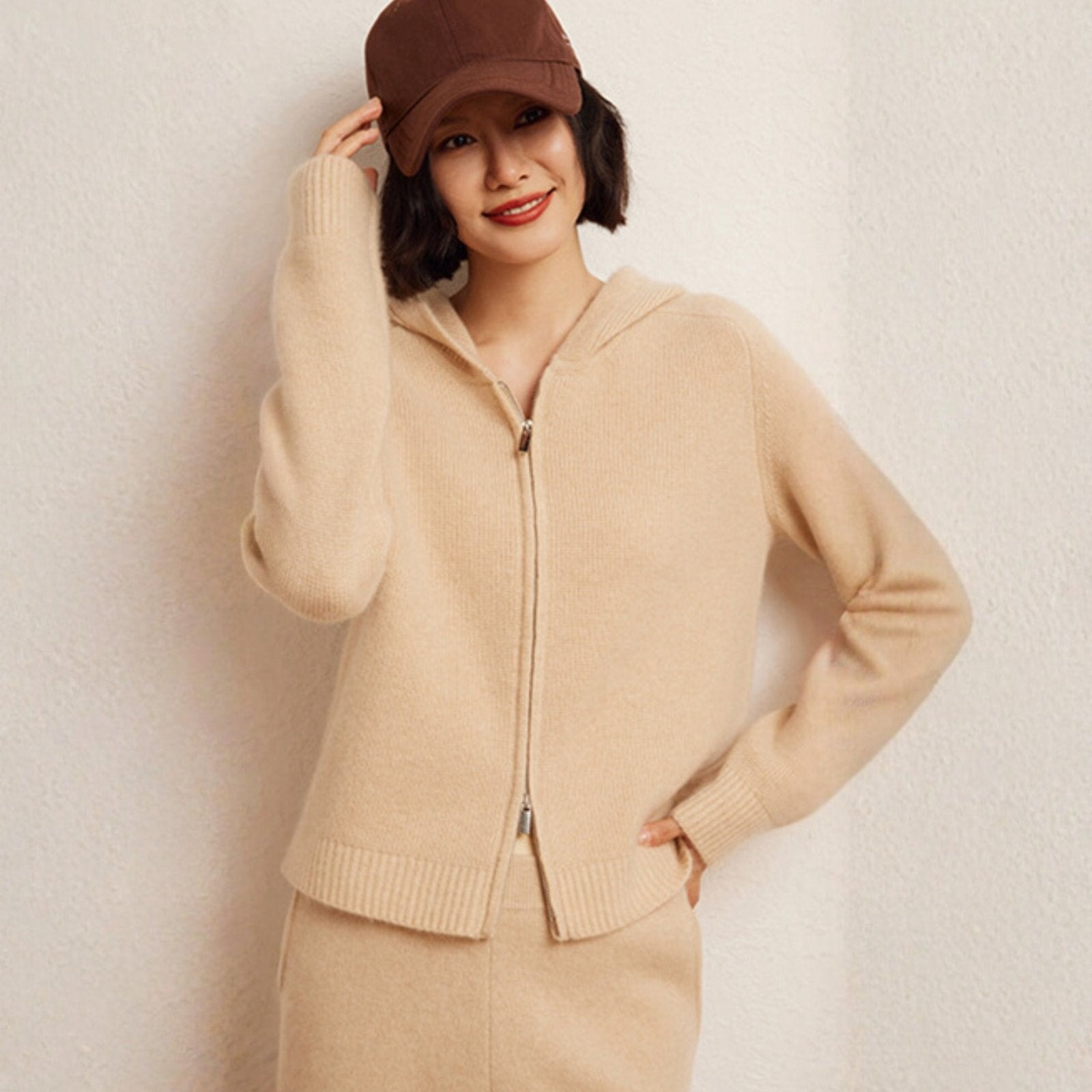 Emberidge – Cashmere Wool Hoodie - Hilltop Nord