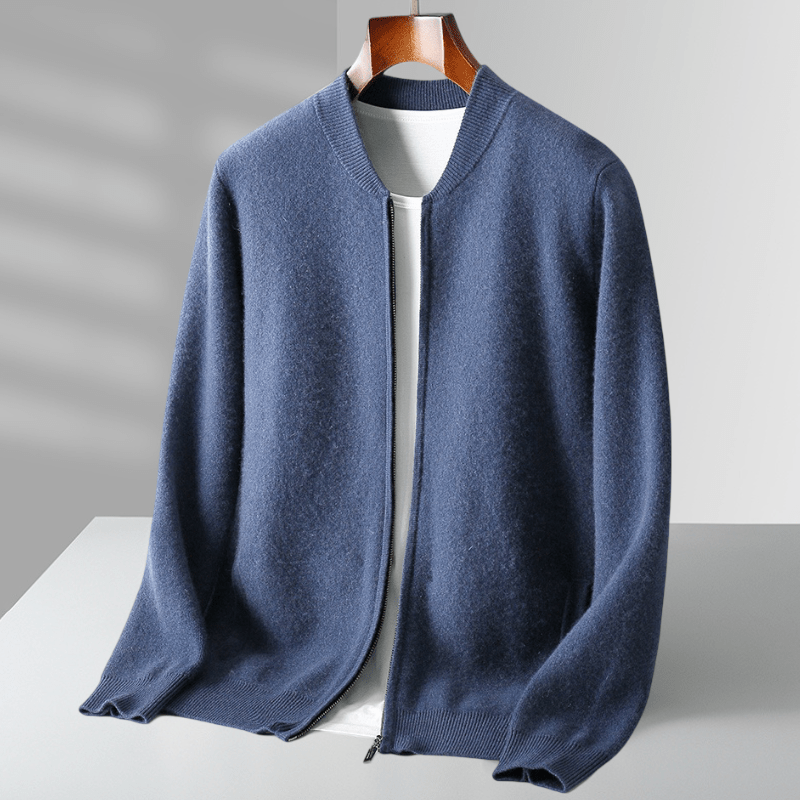 Fairmont - Wool Zip Cardigan - Hilltop Nord