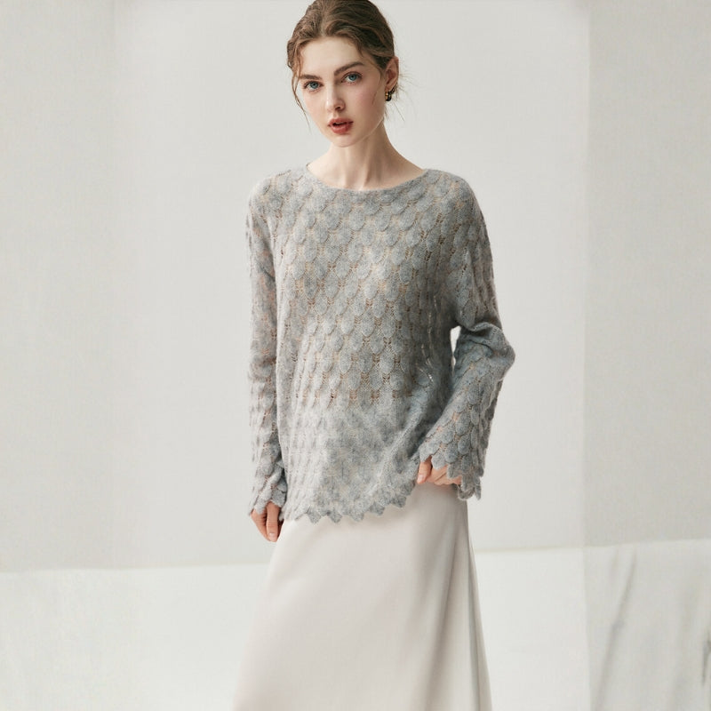 Scaleweave – Cashmere Wool Sweater