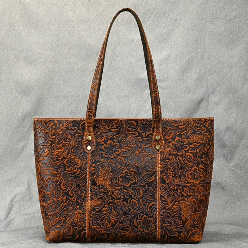 Amberleaf – Leather Tote Bag