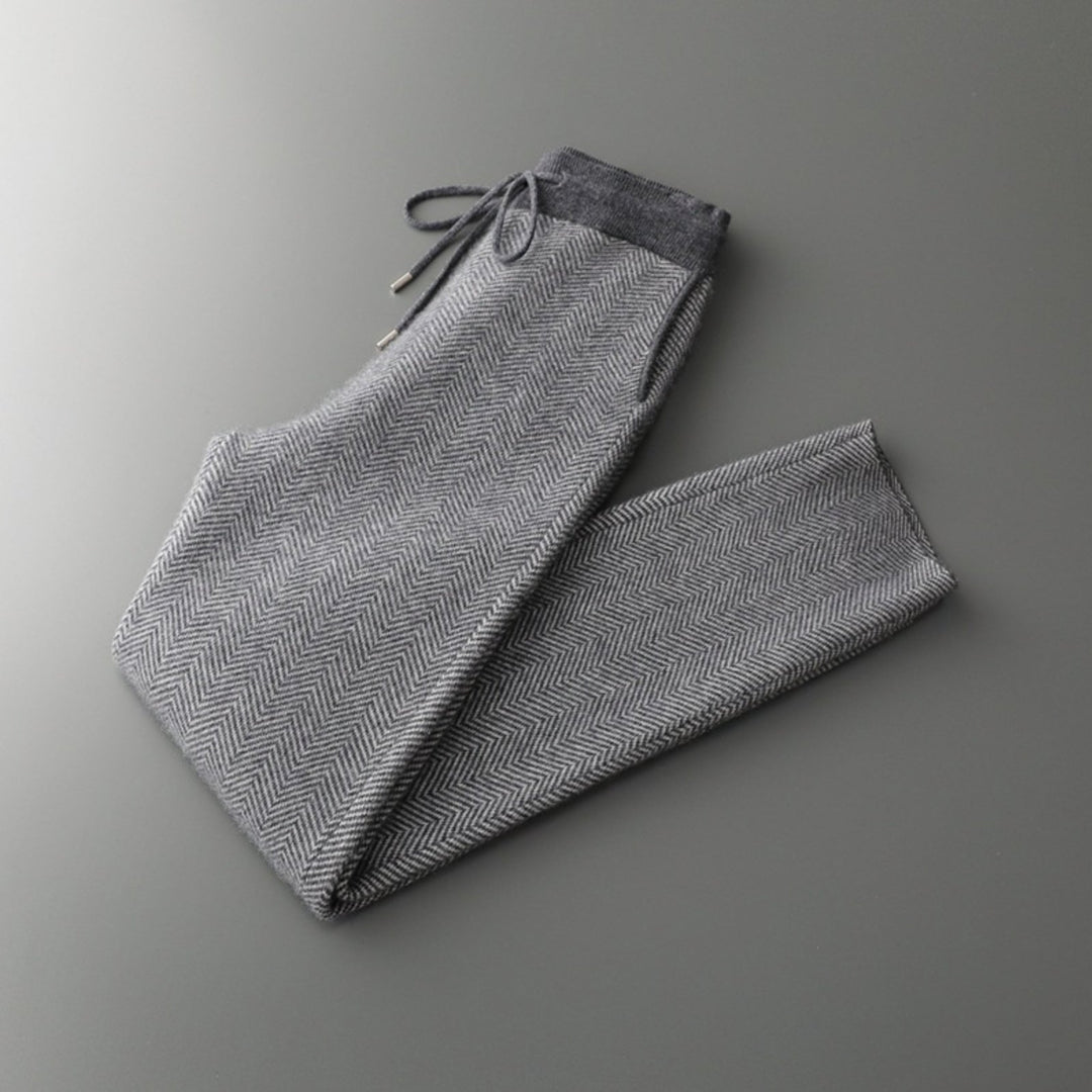 LoomCrest – Wool Joggers - Hilltop Nord