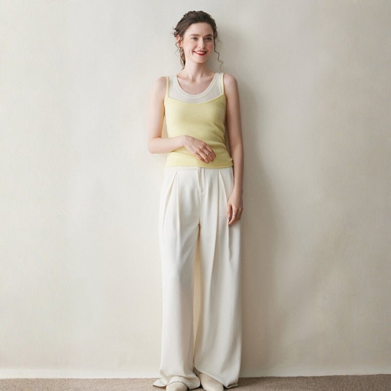 Softveil – Cashmere Wool Camisole - Hilltop Nord