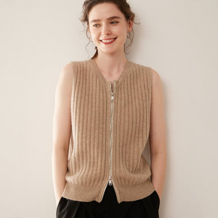 Valehaven – Cashmere Wool Vest - Hilltop Nord