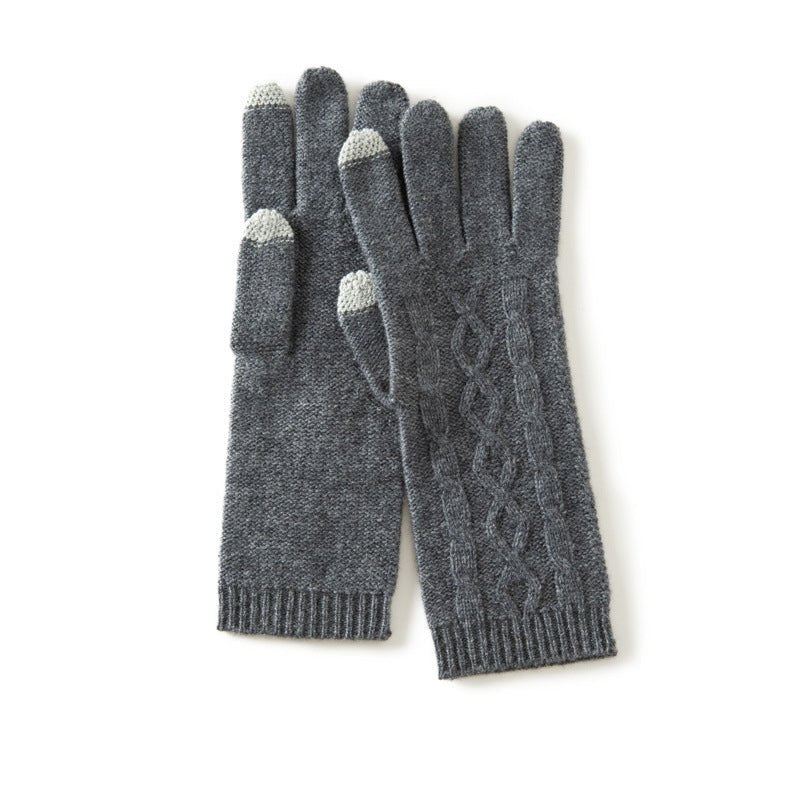 Glenweft – Cashmere Gloves - Hilltop Nord