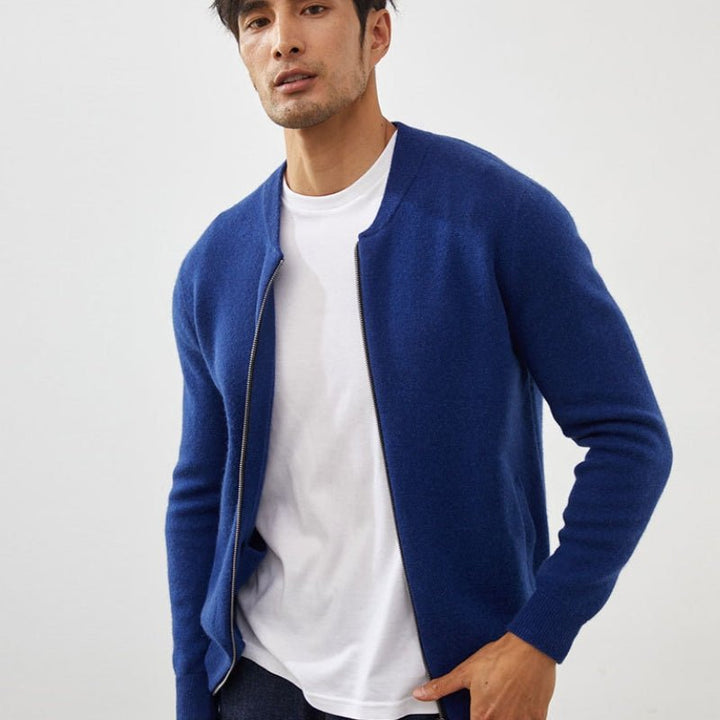 Coastpath – Cashmere Wool Cardigan - Hilltop Nord