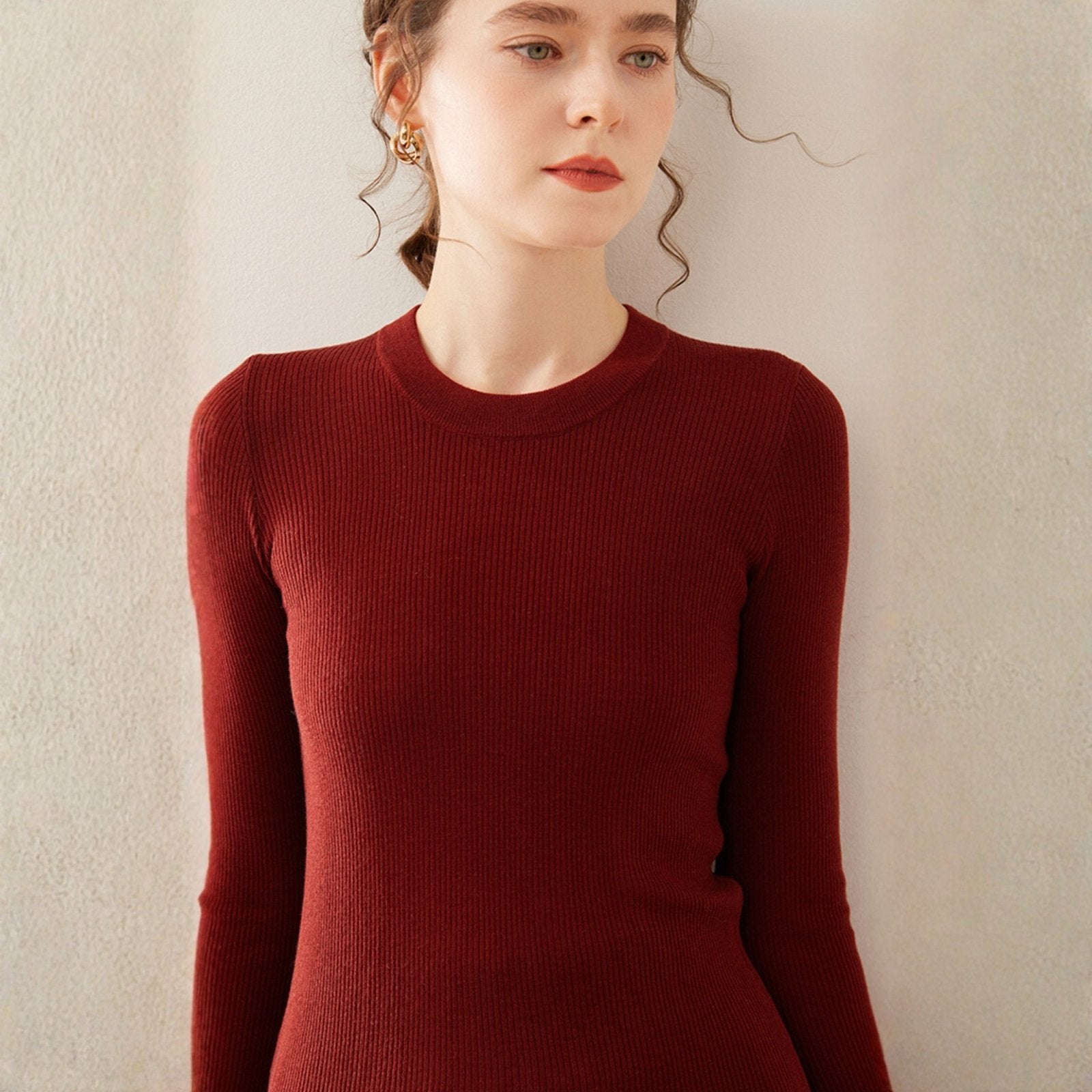 Quillstone – Mulberry Silk Sweater - Hilltop Nord
