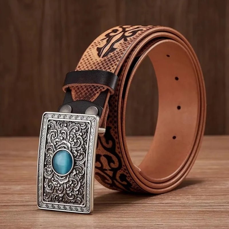 Brimstone – Leather Belt - Hilltop Nord