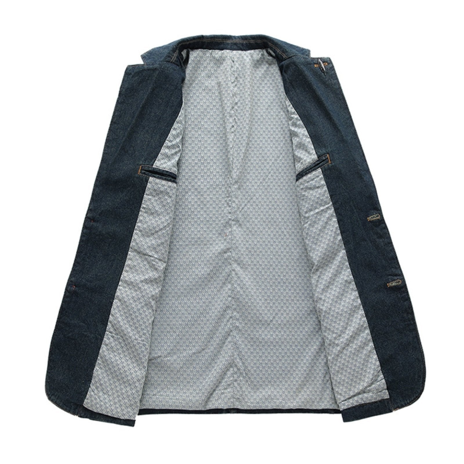 Crestward – Cotton Denim Blazer - Hilltop Nord