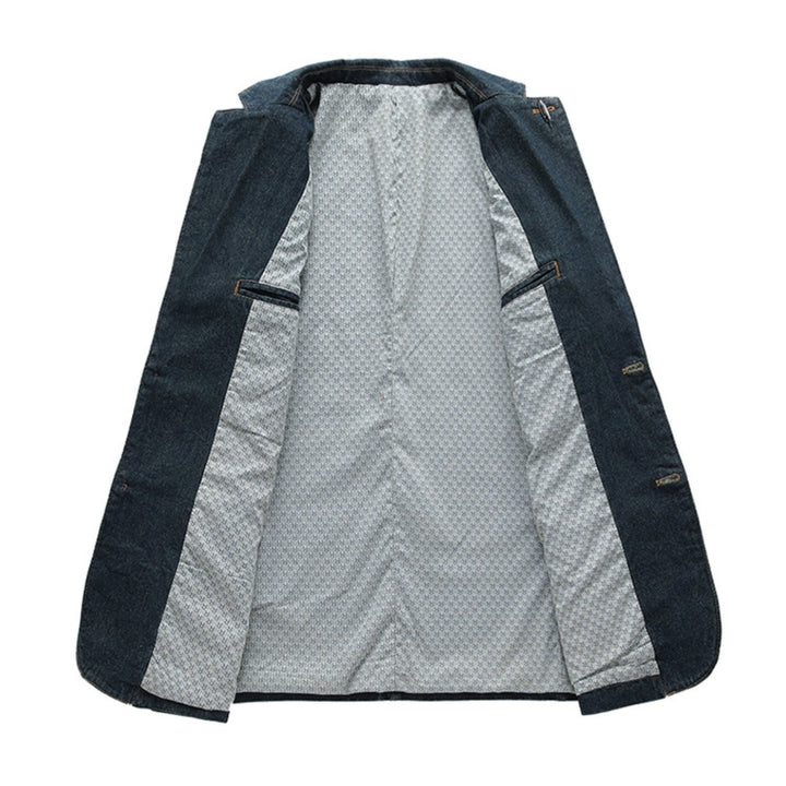 Crestward – Cotton Denim Blazer - Hilltop Nord