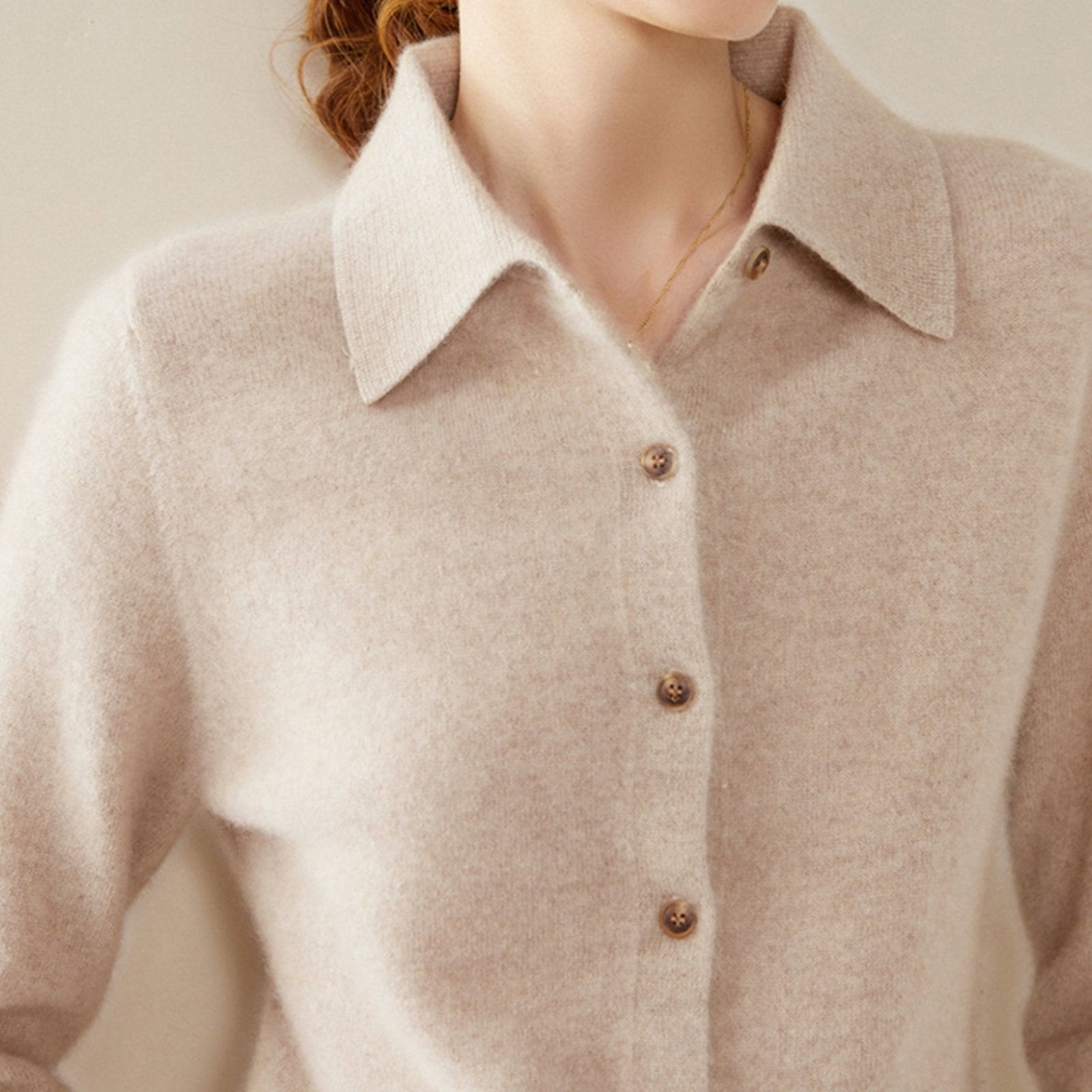 Loomstead – Cashmere Wool Cardigan - Hilltop Nord