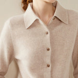 Loomstead – Cashmere Wool Cardigan - Hilltop Nord