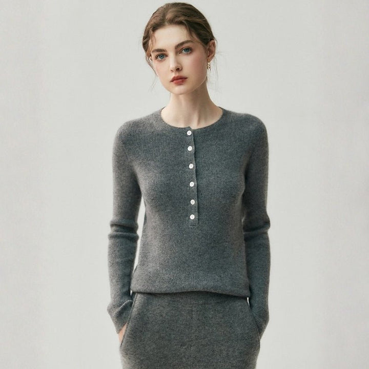 Crosshaven – Cashmere Wool Sweater - Hilltop Nord
