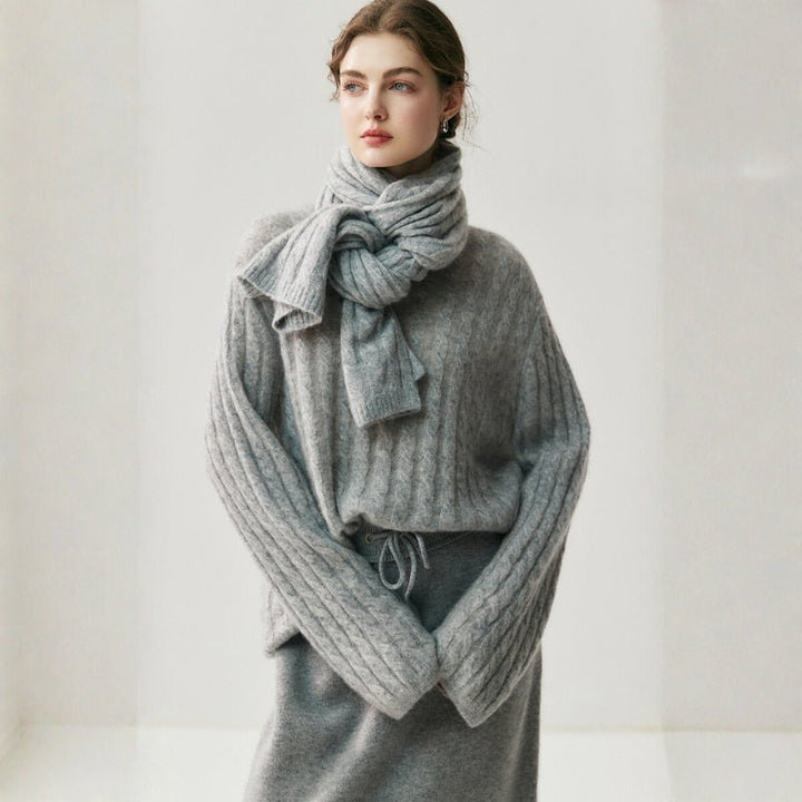 Crestwarp – Cashmere Wool Scarf - Hilltop Nord