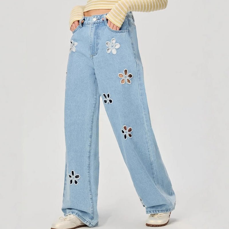 Bloomway – Wide - Leg Jeans - Hilltop Nord