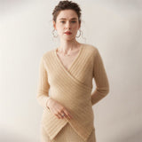 Crossveil – Cashmere Wool Top - Hilltop Nord