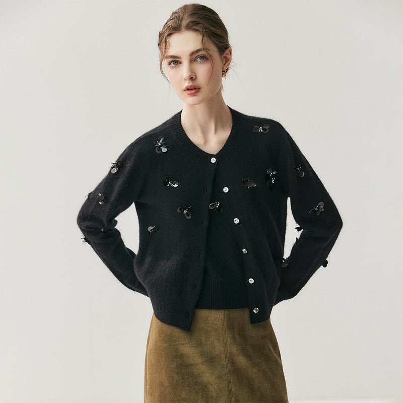 Whisperwing – Cashmere Wool Cardigan