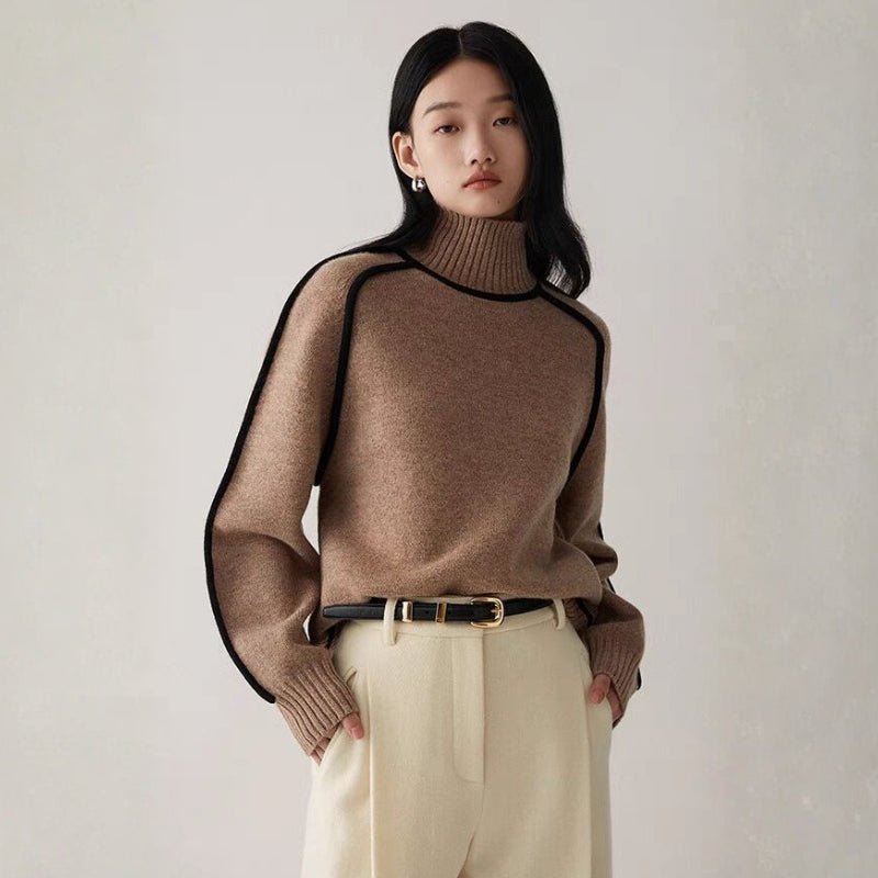 Alina – Turtleneck Sweater - Hilltop Nord