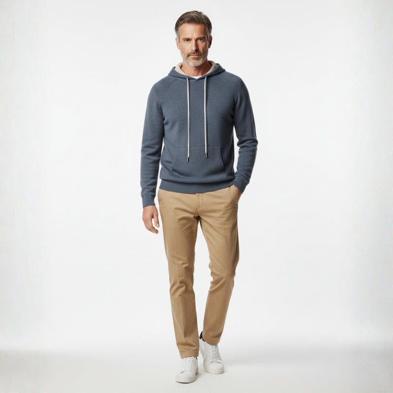Nova – Cashmere Merino Hoodie - Hilltop Nord