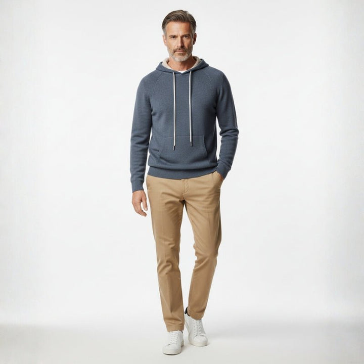 Nova – Cashmere Merino Hoodie - Hilltop Nord