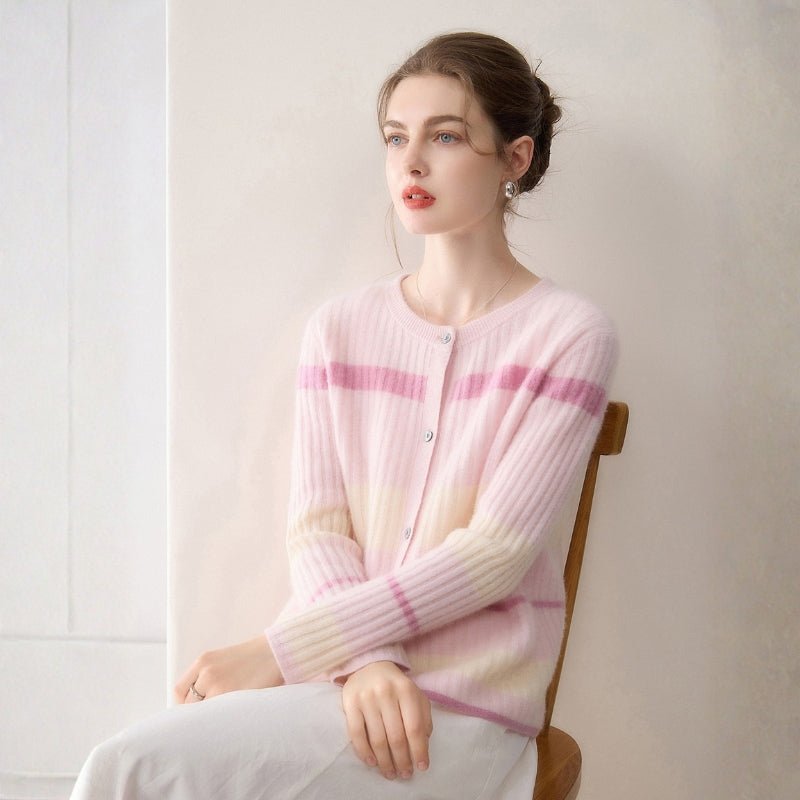 Blushline – Cashmere Cardigan - Hilltop Nord
