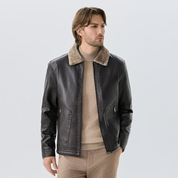 Ferrer - Leather Jacket - Hilltop Nord
