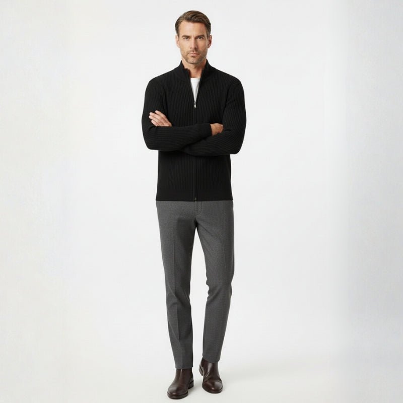 Skyline - Merino Zip Up - Hilltop Nord