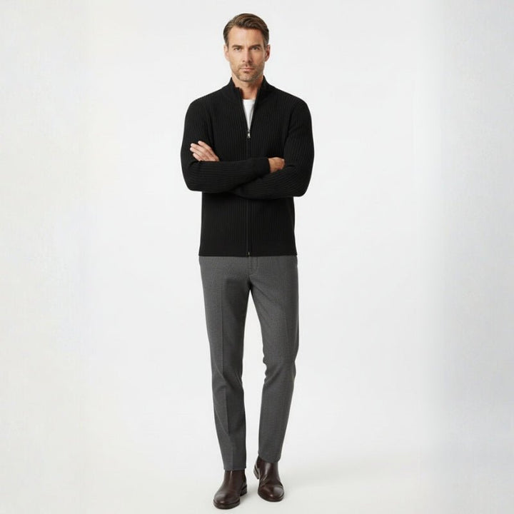 Skyline - Merino Zip Up - Hilltop Nord