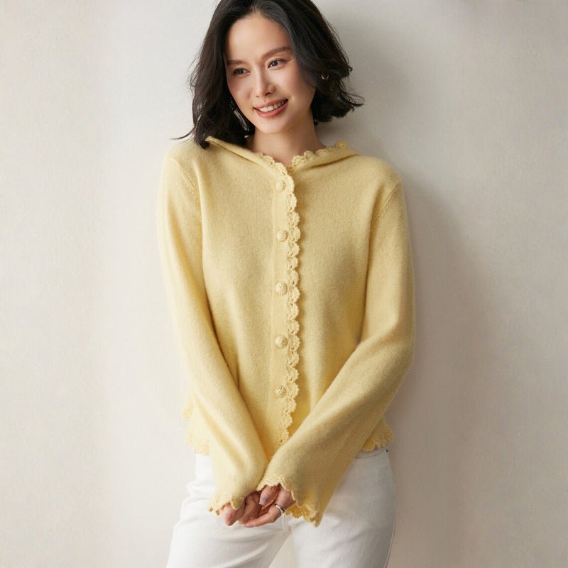 Softedge – Cashmere Wool Cardigan - Hilltop Nord