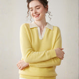 Equinox – Cashmere Wool Polo Sweater - Hilltop Nord