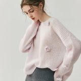 Frostpetal – Cashmere Wool Sweater - Hilltop Nord