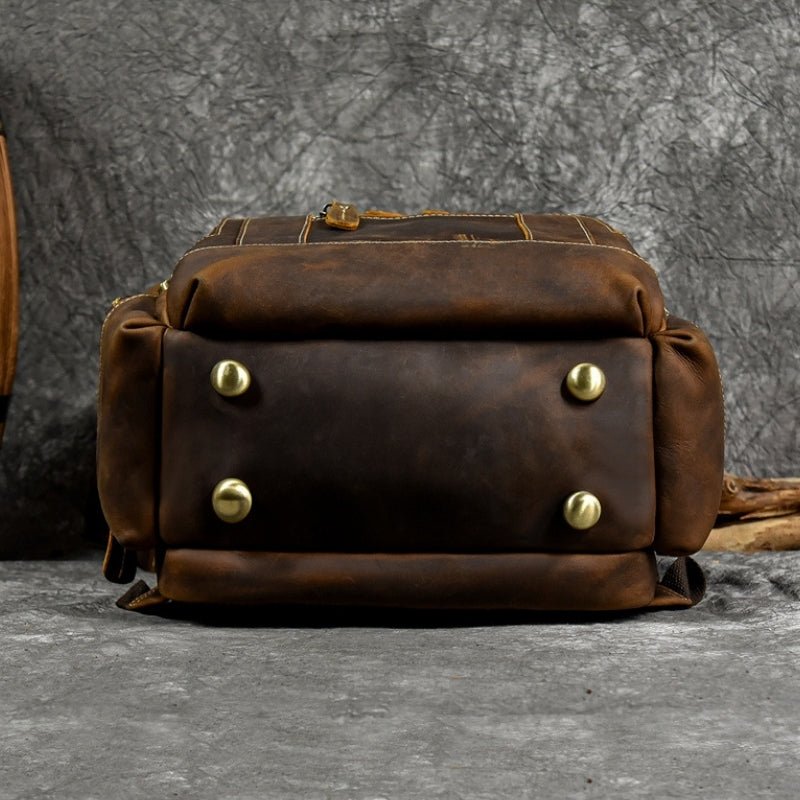 Overland – Leather Backpack - Hilltop Nord