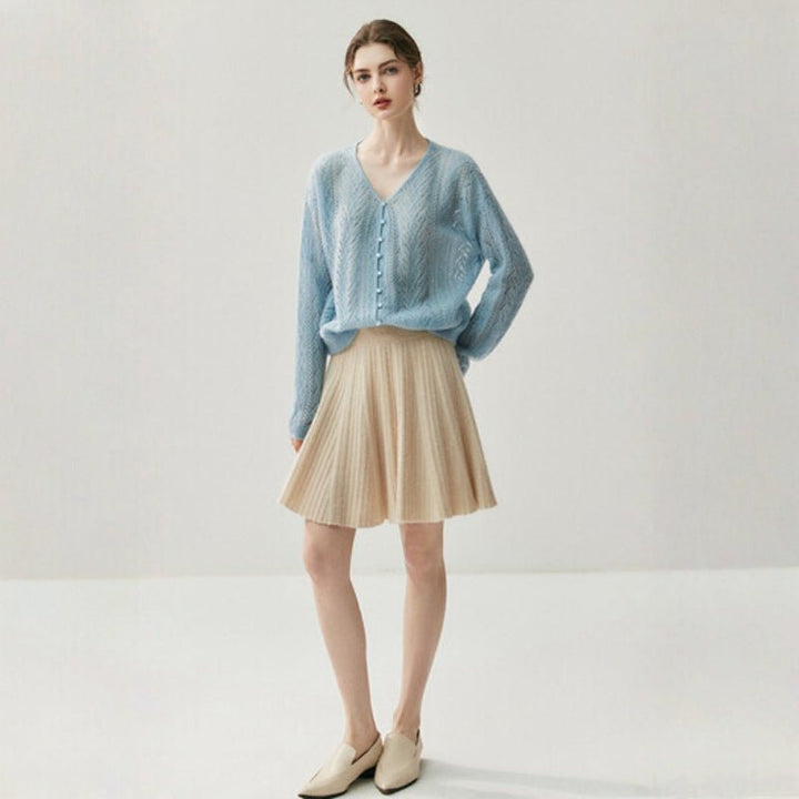 Fernridge – Cashmere Wool Cardigan - Hilltop Nord