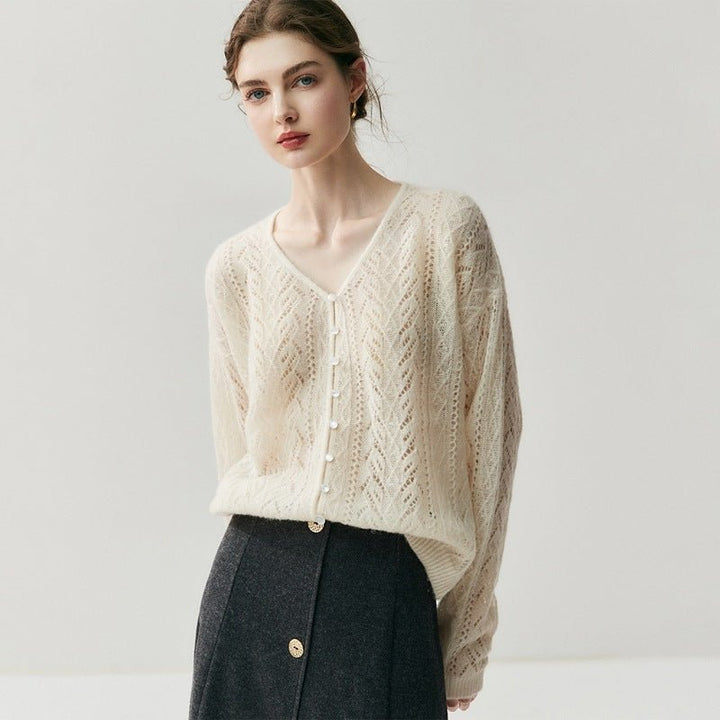 Fernridge – Cashmere Wool Cardigan - Hilltop Nord