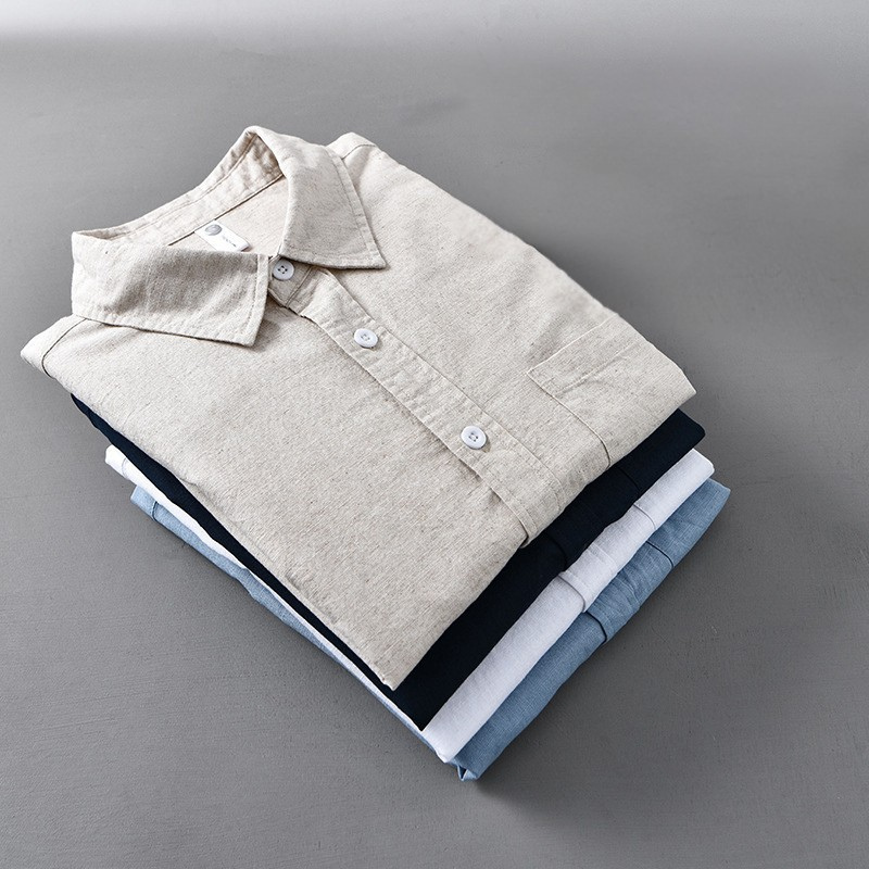 Coastline - Linen Button-Up