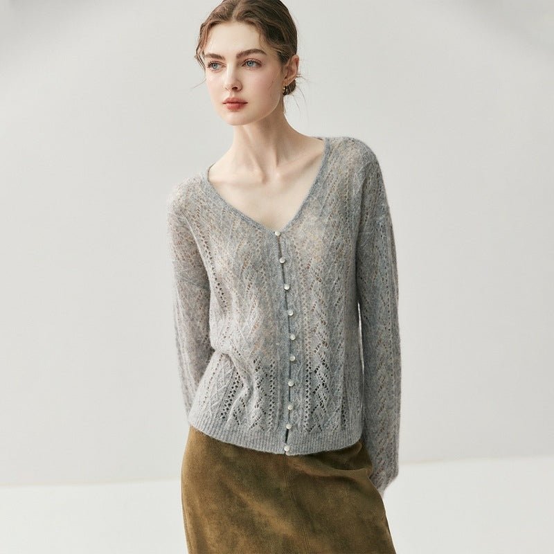 Fernridge – Cashmere Wool Cardigan - Hilltop Nord