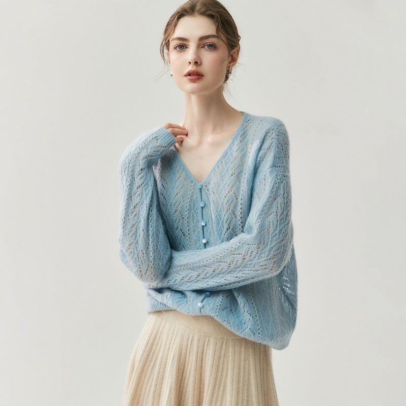 Fernridge – Cashmere Wool Cardigan - Hilltop Nord